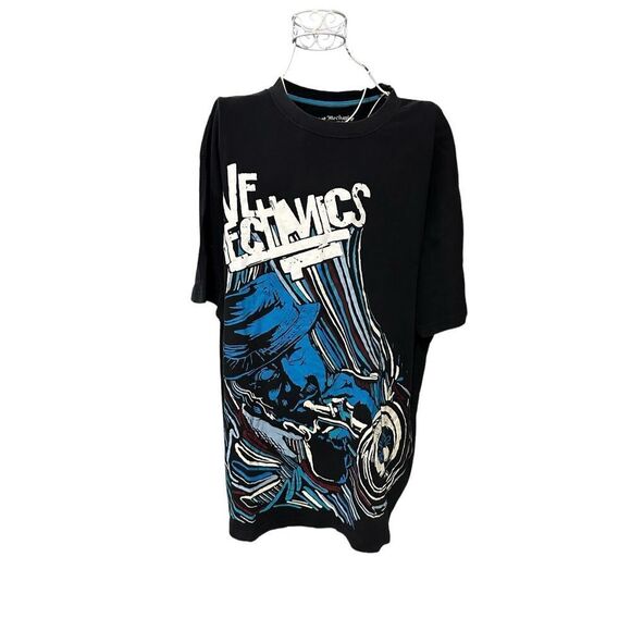 Vintage 90's men's Live Mechanics Well Establish 100% cotton, Graphic T-SHIRT Me - Picture 1 of 7